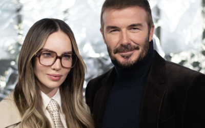 LA CANTANTE BELINDA DESLUMBRA EN MILÁN; COMPARTE PASARELA CON DAVID BECKHAM