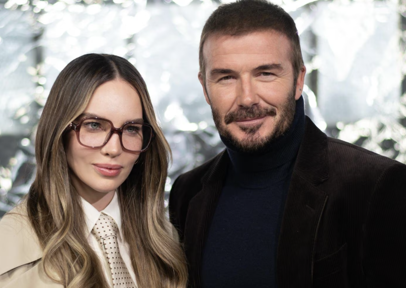 LA CANTANTE BELINDA DESLUMBRA EN MILÁN; COMPARTE PASARELA CON DAVID BECKHAM
