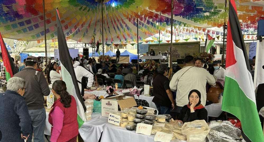 EDOMEX DA LA BIENVENIDA A REFUGIADOS PALESTINOS EN FERIA DEL MAÍZ DE ATENCO