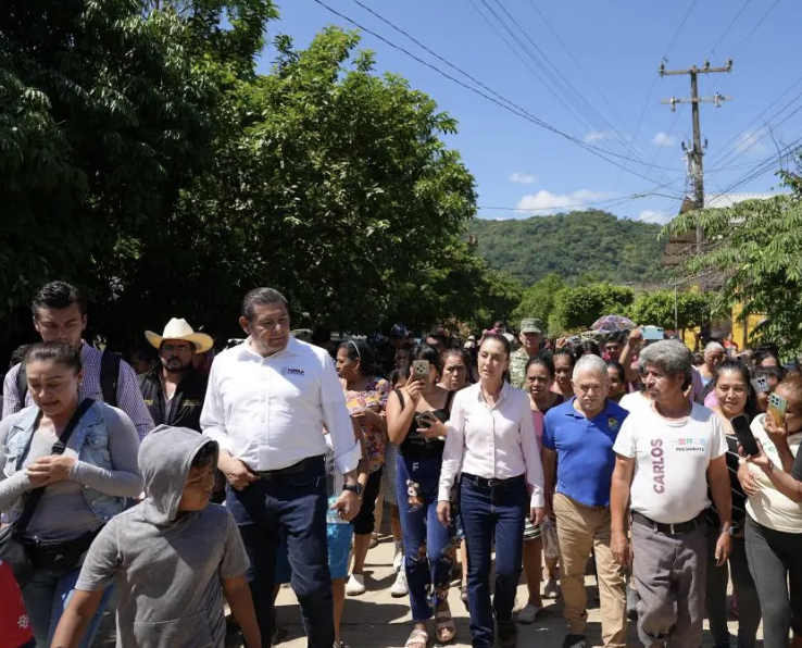 ALIMENTACIÓN, AGUA Y LIMPIEZA, PRIORIDAD EN ATENCIÓN A AFECTADOS POR LLUVIAS: SHEINBAUM