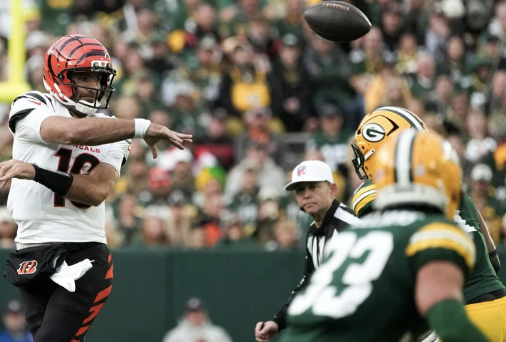 GREEN BAY PROPINA SU CUARTA DERROTA A CINCINNATI EN EL DEBUT DE JOE FLACCO