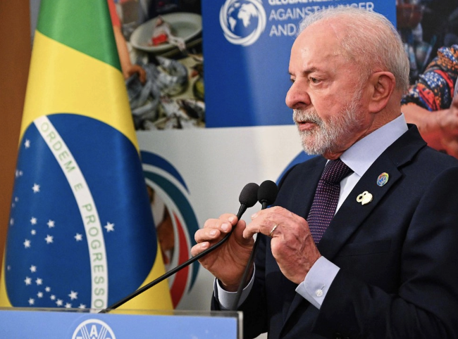 LULA PIDE IMPUESTO GLOBAL DEL 2 % A MULTIMILLONARIOS PARA COMBATIR EL HAMBRE