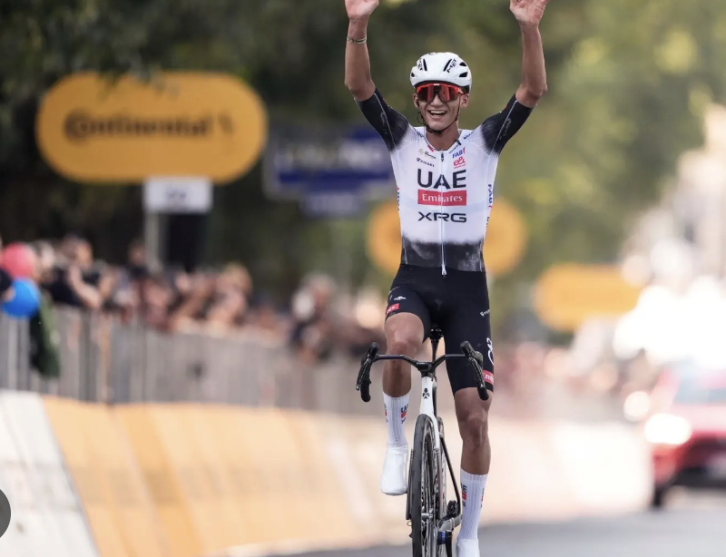 EL MEXICANO ISAAC DEL TORO SUBE A TERCERA POSICIÓN EN EL RANKING MUNDIAL DE LA UCI