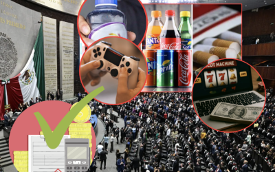 DIPUTADOS LEY DEL IEPS; AUMENTAN REFRESCOS, JUGOS, SUEROS ORALES, CIGARROS, VIDEOJUEGOS, ETC.