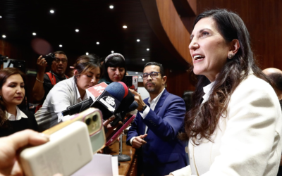 FUNCIONARIOS Y LEGISLADORES DE MORENA DEBEN INFORMAR SI LES HAN REVOCADO VISA A EU: KENIA LÓPEZ RABADÁN