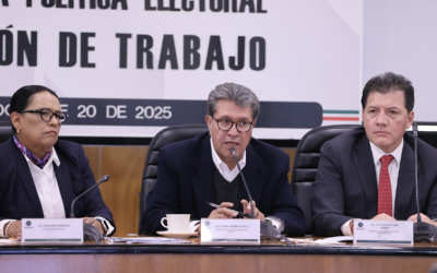 DESEABLE, QUE LA INICIATIVA DE REFORMA ELECTORAL SEA ANALIZADA EN DICIEMBRE: RICARDO MONREAL