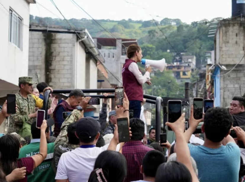 INICIA ENTREGA DE APOYO DE 20 MIL PESOS A DAMNIFICADOS POR LAS LLUVIAS: SHEINBAUM