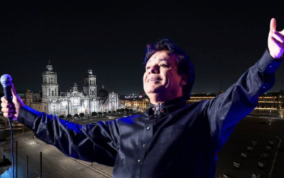 PROYECTARÁN EN EL ZÒCALO EL PRIMER CONCIERTO DE JUAN GABRIEL EN BELLAS ARTES