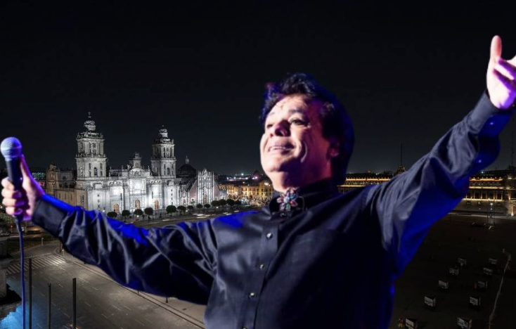 PROYECTARÁN EN EL ZÒCALO EL PRIMER CONCIERTO DE JUAN GABRIEL EN BELLAS ARTES