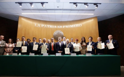 DIPUTADOS DE MORENA RINDEN HOMENAJE A LA SONORA SANTANERA POR SU 70 ANIVERSARIO