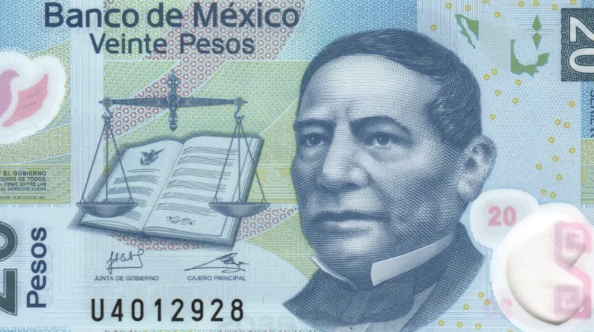 BANCO DE MÈXICO SACA DE CIRCULACIÒN LOS BILLETES DE 20 PESOS CON IMAGEN DE JUÁREZ