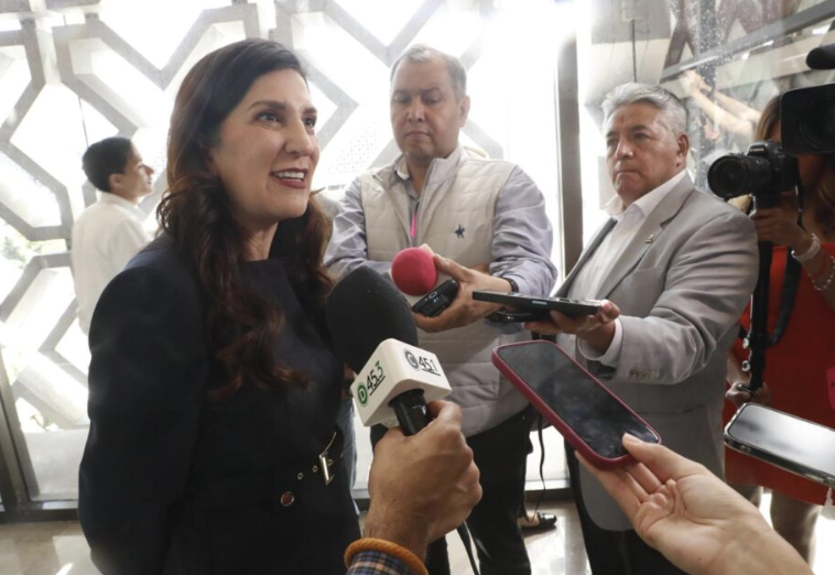 ANUNCIA KENIA LÓPEZ RABADÁN FIN DE SESIONES SEMIPRESENCIALES EN LA CÁMARA DE DIPUTADOS