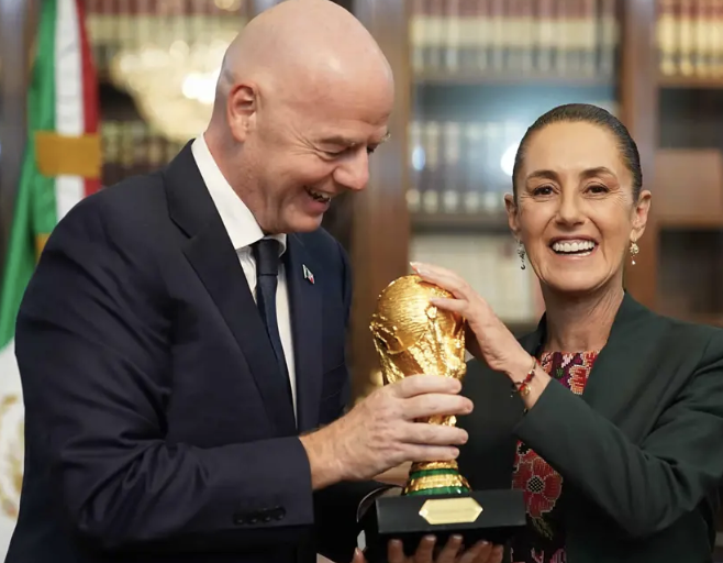 EXENCIÓN DE IMPUESTOS A EMPRESAS DEL MUNDIAL 2026 SE FIRMÓ CON PEÑA NIETO: SHEINBAUM