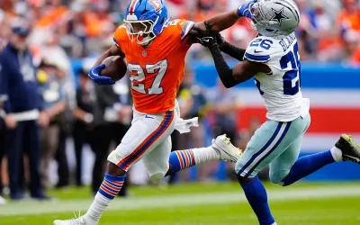 BRONCOS VENCE 44-24 A COWBOYS Y SUMA SU QUINTA VICTORIA CONSECUTIVA EN LA NFL