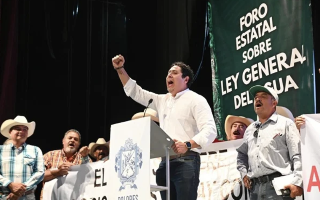 Productores del campo manifiestan su rechazó a iniciativa del agua