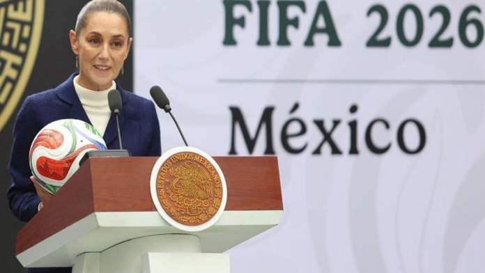 SHEINBAUM ANALIZA VIAJAR EN DICIEMBRE A EU PARA SORTEO DEL MUNDIAL FIFA 2026