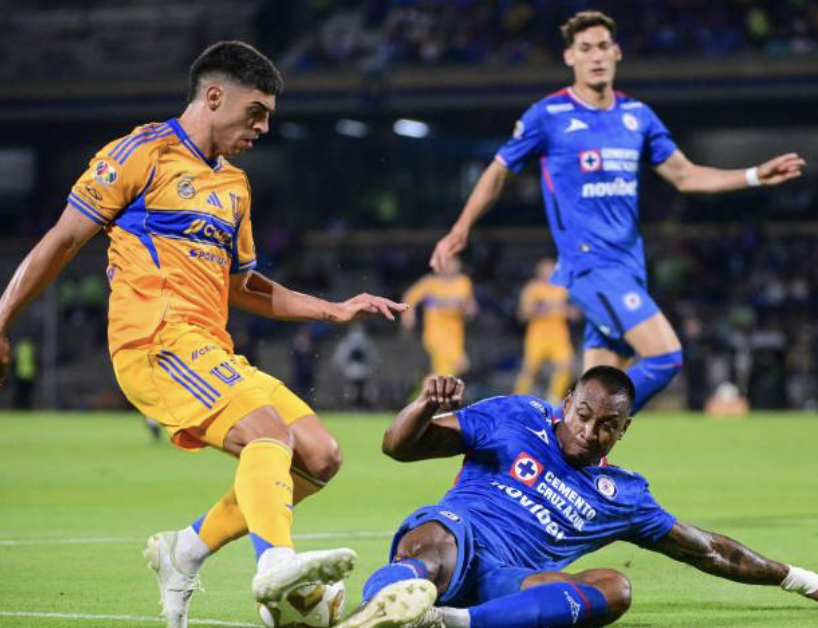 CRUZ AZUL Y TIGRES EMPATAN 1-1 EN EL JUEGO DE IDA; DEFINIRÁN TODO EN LA VUELTA