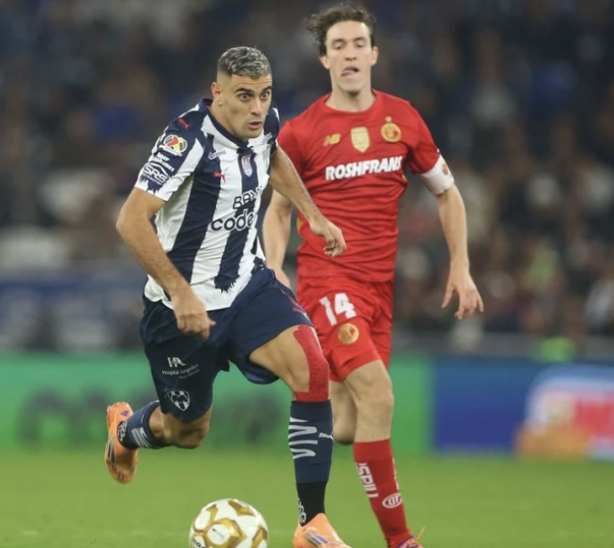 MONTERREY TOMA MÍNIMA VENTAJA SOBRE TOLUCA EN LA SEMIFINAL DE IDA DEL APERTURA 2025
