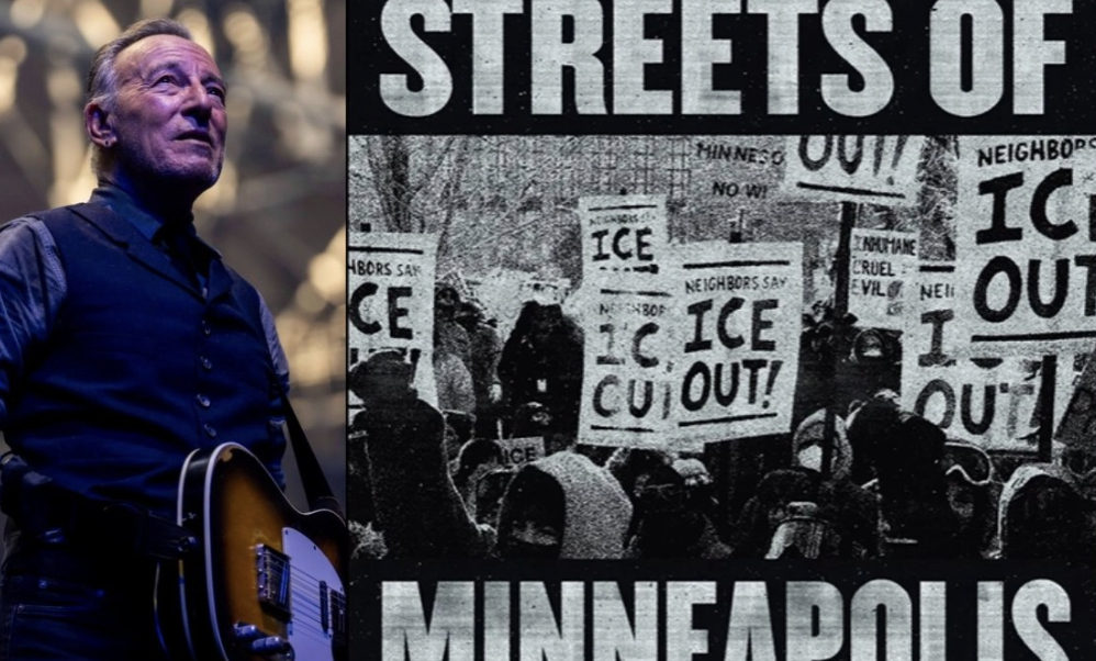 BRUCE SPRINGSTEEN CRITICA A TRUMP Y AL ICE EN UNA CANCIÓN DE PROTESTA EN MINEÁPOLIS