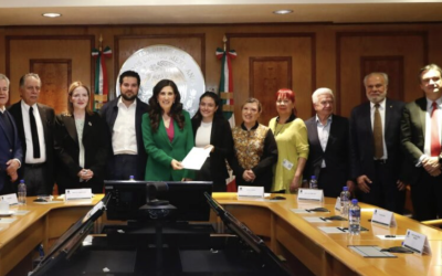 RECIBE KENIA LÓPEZ RABADÁN SOLICITUD DE PARLAMENTO ABIERTO PARA DISCUTIR REFORMA ELECTORAL