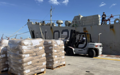 DÍAZ-CANEL AGRADECE A MÉXICO LLEGADA DE 800 TONELADAS DE AYUDA HUMANITARIA A CUBA