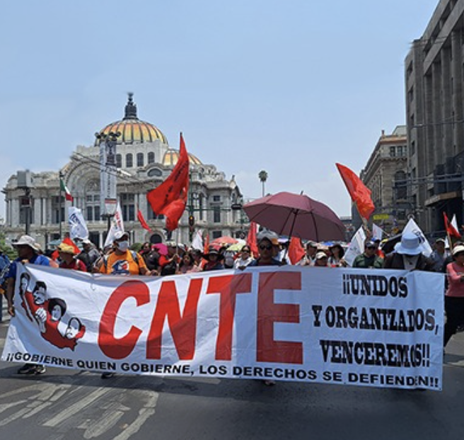 CNTE SE VA A PARO NACIONAL DEL 18 AL 20 DE MARZO; HABRÁ PLANTÓN EN EL ZÓCALO