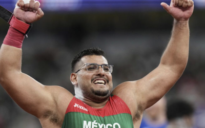 PUSIMOS NUEVAMENTE A MÉXICO EN EL MAPA EL LANZAMIENTO DE BALA: UZIEL MUÑOZ