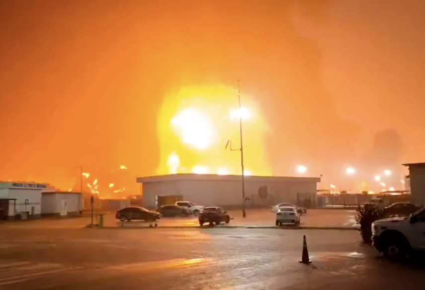 FGR Y PEMEX INICIAN PERITAJES SOBRE INCENDIO EN REFINERÍA DE DOS BOCAS QUE DEJÓ 5 MUERTOS