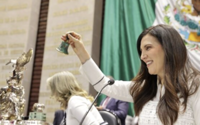 EL TINTERO PLATEADO DE SAN LÁZARO SIMBOLIZA LOS IDEALES DEL PUEBLO DE MÉXICO: KENIA LÓPEZ RABADÁN