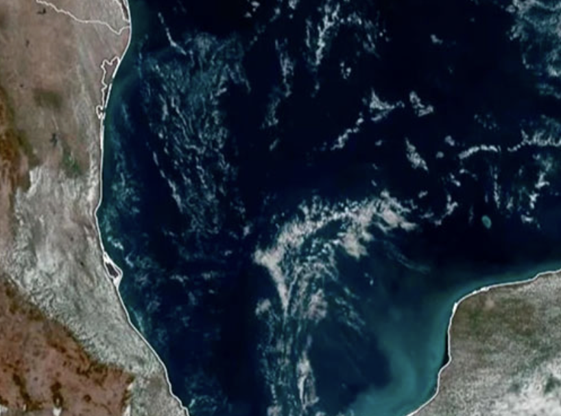 IDENTIFICAN NUEVAS MANCHAS EN EL GOLFO DE MÉXICO POR DERRAME DE CRUDO