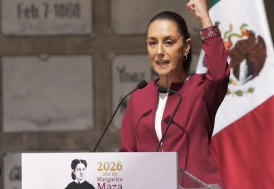 CONMEMORA SHEINBAUM BICENTENARIO DE MARGARITA MAZA; «GUARDIANA DE LA ESPERANZA NACIONAL»