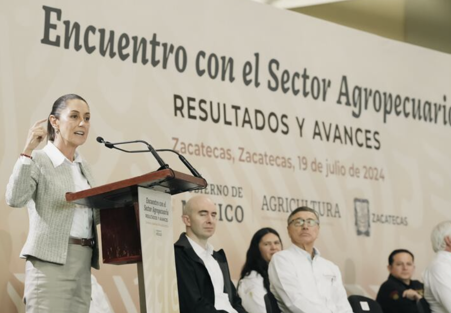 GOBIERNO APOYARÁ DIRECTAMENTE A PRODUCTORES SIN INTROMISIÓN DE ORGANIZACIONES: SHEINBAUM