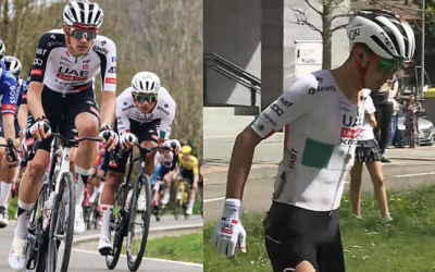 ISAAC DEL TORO SUFRIÓ UN DESGARRO EN EL MUSLO DERECHO TRAS SU CAÍDA EN LA ITZULIA