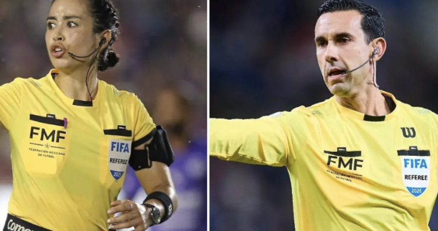FIFA CONFIRMA A LOS ÁRBITROS MEXICANOS CÉSAR RAMOS Y KATIA GARCÍA PARA EL MUNDIAL 2026