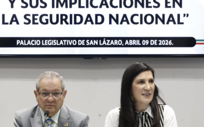 LA SEGURIDAD NACIONAL EXIGE ESTRATEGIA Y UNA ÉTICA PÚBLICA INQUEBRANTABLE: KENIA LÓPEZ RABADÁN