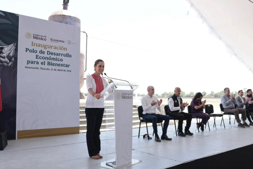 SHEINBAUM INAUGURA EN TLAXCALA EL PRIMER POLO DE DESARROLLO ECONÓMICO DEL PAÍS