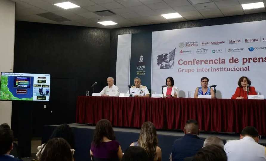 PEMEX RECONOCE QUE FUGA EN SUS DUCTOS CAUSARON EL DERRAME EN EL GOLFO DE MÉXICO