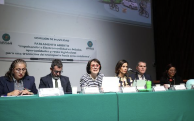 REALIZAN PARLAMENTO ABIERTO SOBRE ELECTROMOVILIDAD, OPORTUNIDADES Y RETOS LEGISLATIVOS