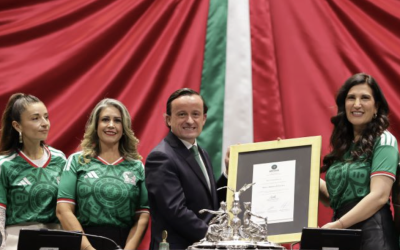 RECONOCEN AL PRESIDENTE DE LA FMF POR SU LABOR EN LA ORGANIZACIÓN DEL MUNDIAL FIFA 2026