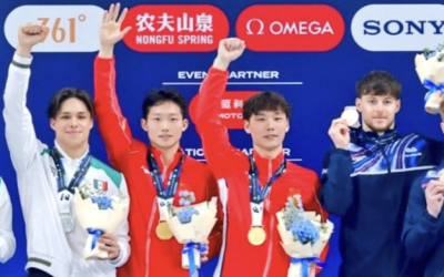 OSMAR OLVERA Y JUAN CELAYA CONQUISTAN MEDALLA DE PLATA EN COPA MUNDIAL DE CLAVADOS EN PEKÍN