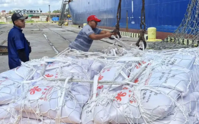 AGRADECE CUBA A CHINA ENVÍO DE LAS PRIMERAS 15 MIL TONELADAS DE ARROZ