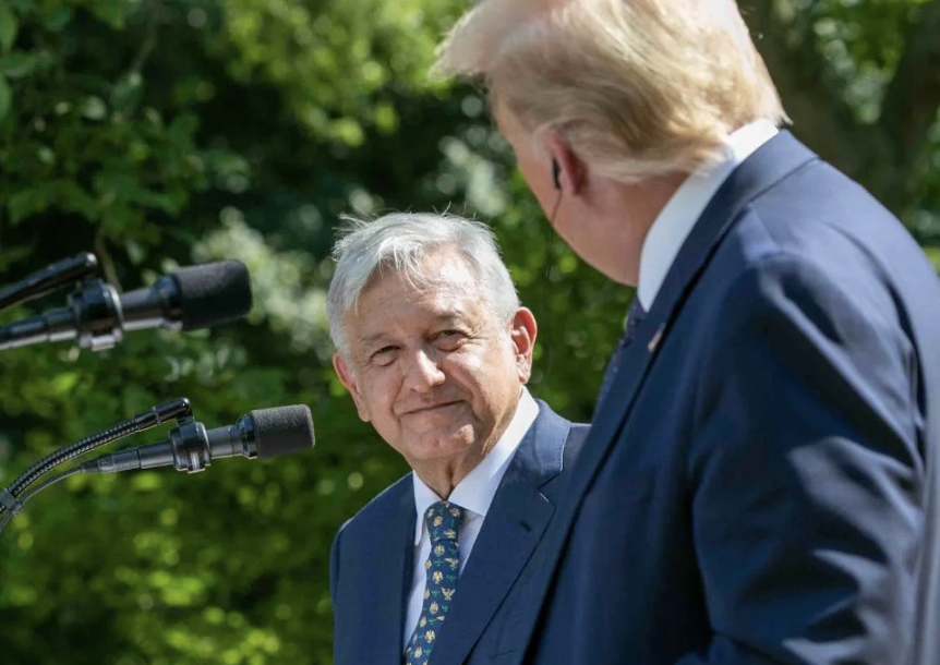 PIDE AMLO QUE REGRESE EL OTRO TRUMP, PORQUE EL ACTUAL BUSCA QUE A MÉXICO REGRESE LA DERECHA