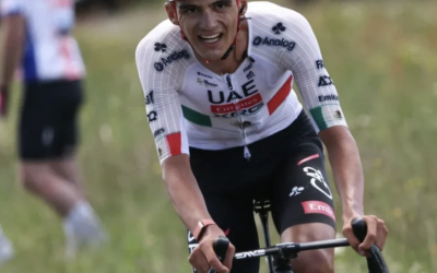 EL CICLISTA MEXICANO ISSAC DEL TORO GANÒ LA SÉPTIMA ETAPA DEL TOUR AUVERGNE RHONE-ALPES