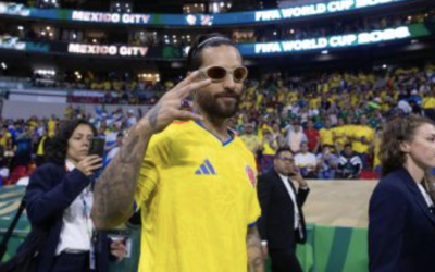 MALUMA SE ROBA EL SHOW EN EL ESTADIO AZTECA PREVIO AL DEBUT DE COLOMBIA EN EL MUNDIAL