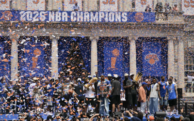 NUEVA YORK CELEBRA A LOS KNICKS, SUS HÉROES CAMPEONES DE BASQUETBOL EN LA NBA