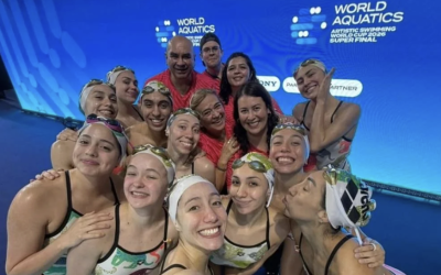 EQUIPO MEXICANO DE NATACIÓN ARTÍSTICA GANA MEDALLA DE BRONCE EN LA FINAL DE COPAS DEL MUNDO