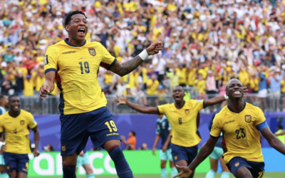 CON ESPECTACULAR REMONTADA, ECUADOR GANÓ A ALEMANIA 2-1 CON GOLES DE ANGULO Y PLATA