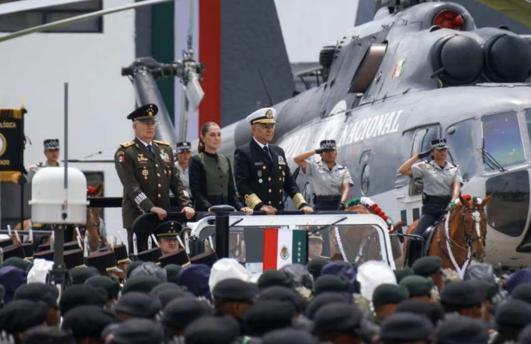 GUARDIA NACIONAL HACE HISTORIA EN FAVOR DE LA SEGURIDAD EN TODO EL PAÍS: SHEINBAUM
