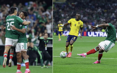 MÉXICO VENCE 2-0 A ECUADOR Y AVANZA A OCTAVOS DE FINAL INVICTO Y SIN GOLES EN CONTRA