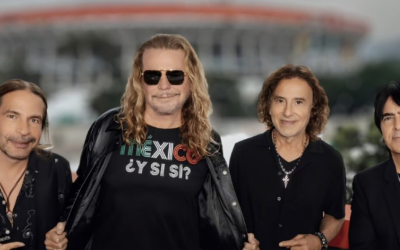 MANÁ CANTA ‘EL REY’ EN EL MÉXICO CONTRA INGLATERRA; CANELO Y JAIME CAMIL LOS PRESENTA